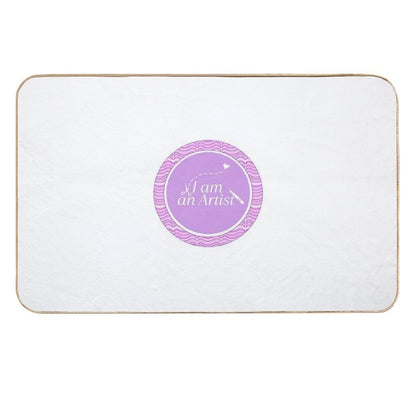 I Am An Artist  Pet-Safe Bath Mat