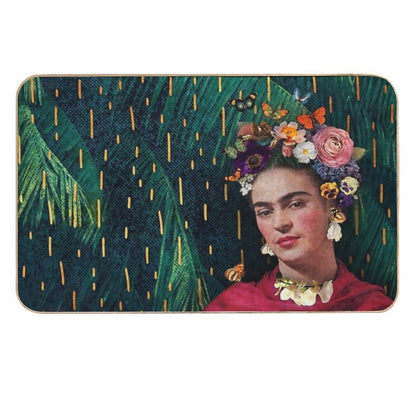 Frida Kahlo  World Women's Day  Stain-Proof Bath Mat