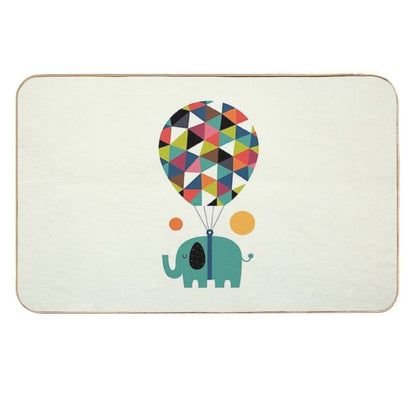 Fly High And Dream Big Durable Bath Mat