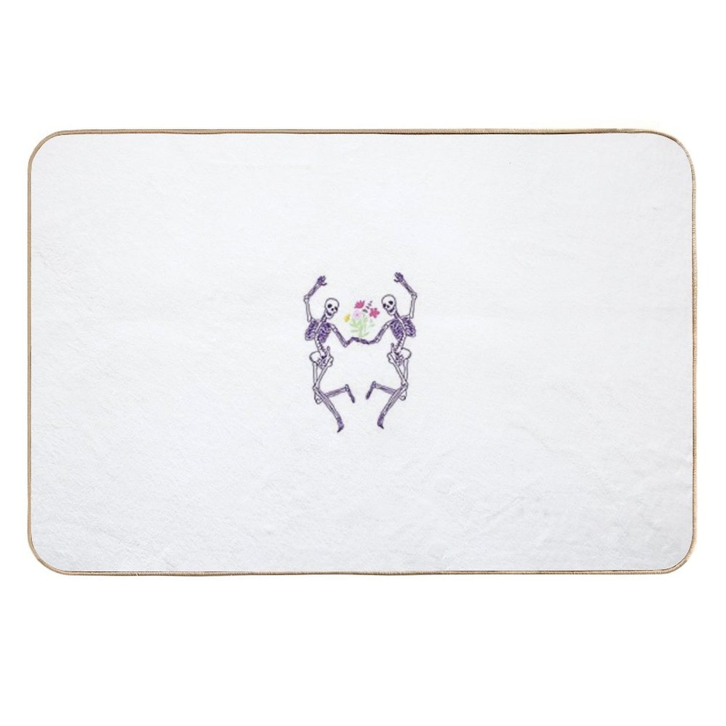 Dancing Skeletons  Rapid-Drying Bath Mat