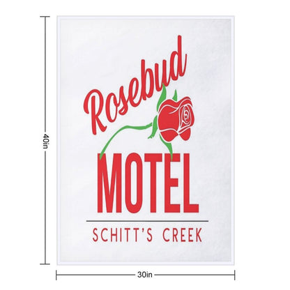 Rosebud Motel Travel-friendly Throw Blanket