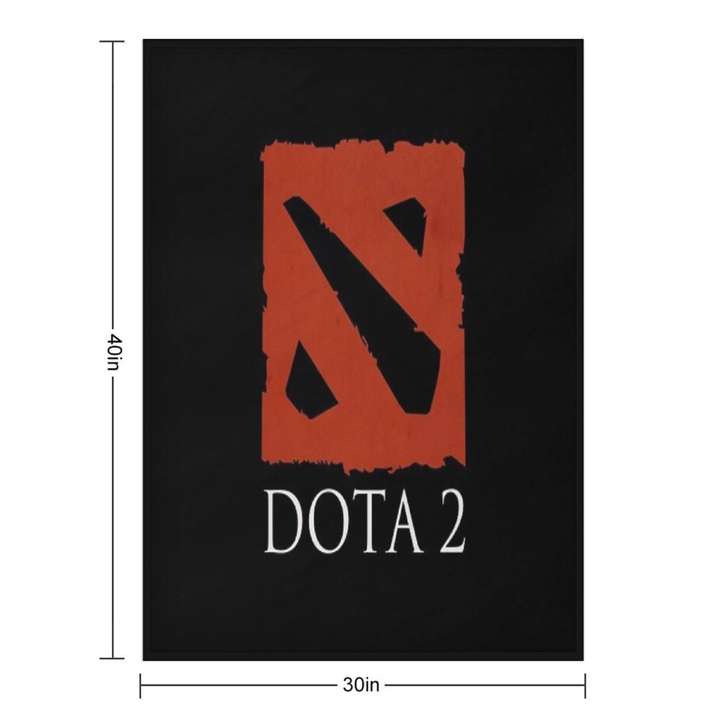 Dota 2 Velvety-soft Throw Blanket