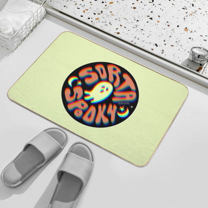 Sorta Spooky © 3D  Easy To Clean Bath Mat