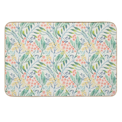 Botanical Garden  Fade-Resistant Bath Mat