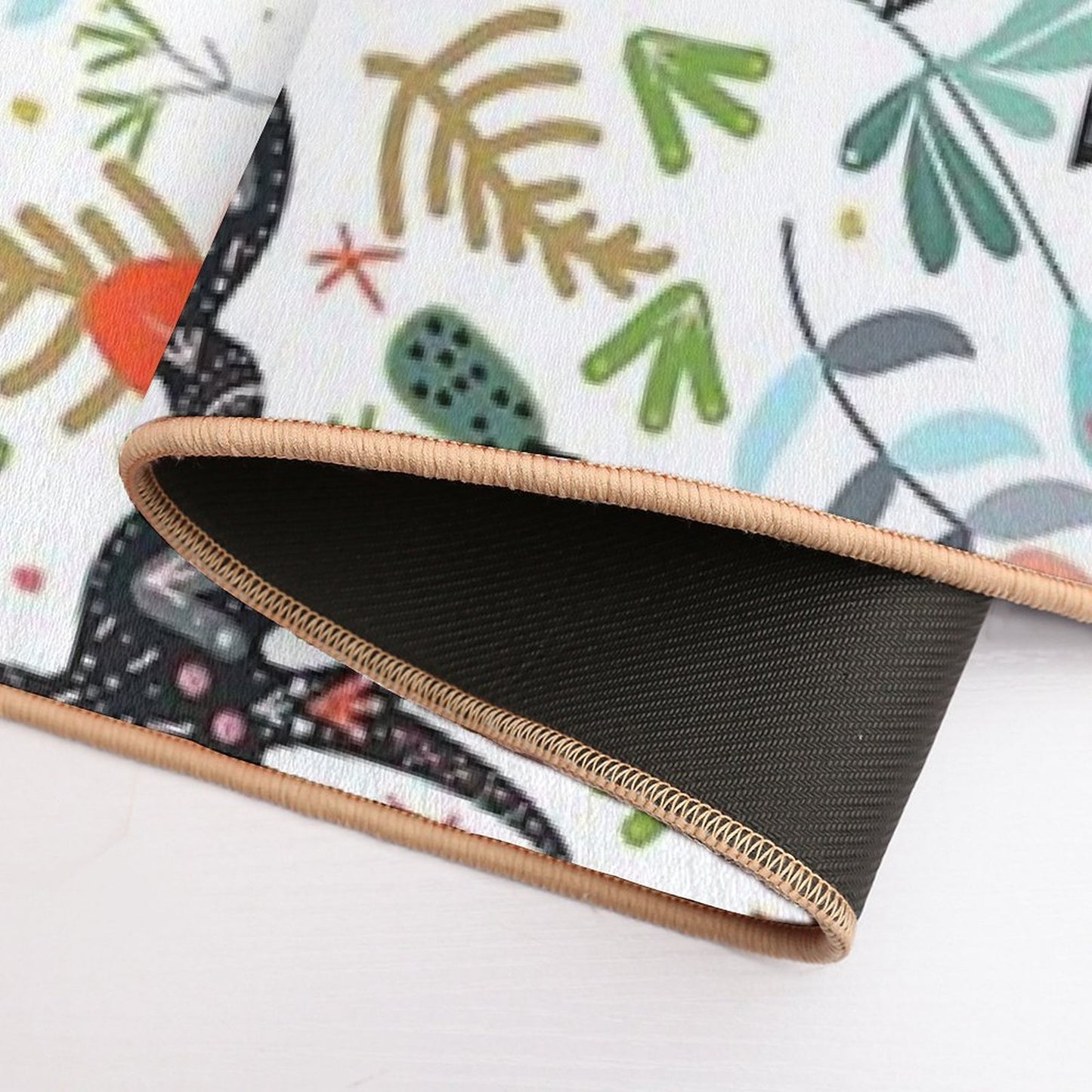 Around The Garden  Easy Maintenance Bath Mat