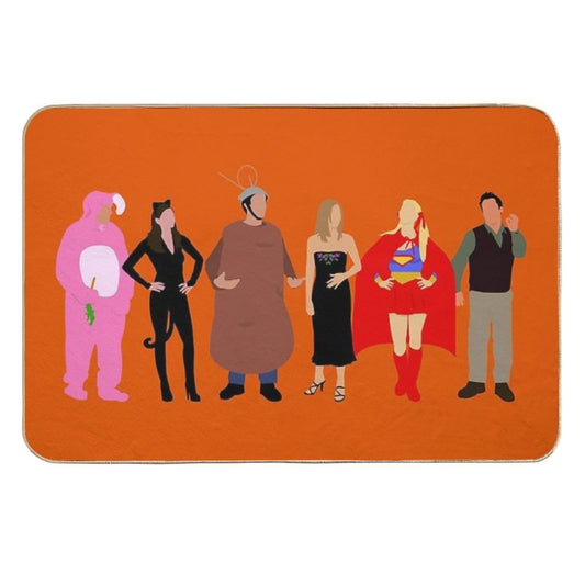 The One With Halloween Costumes  Multi-Purpose Bath Mat