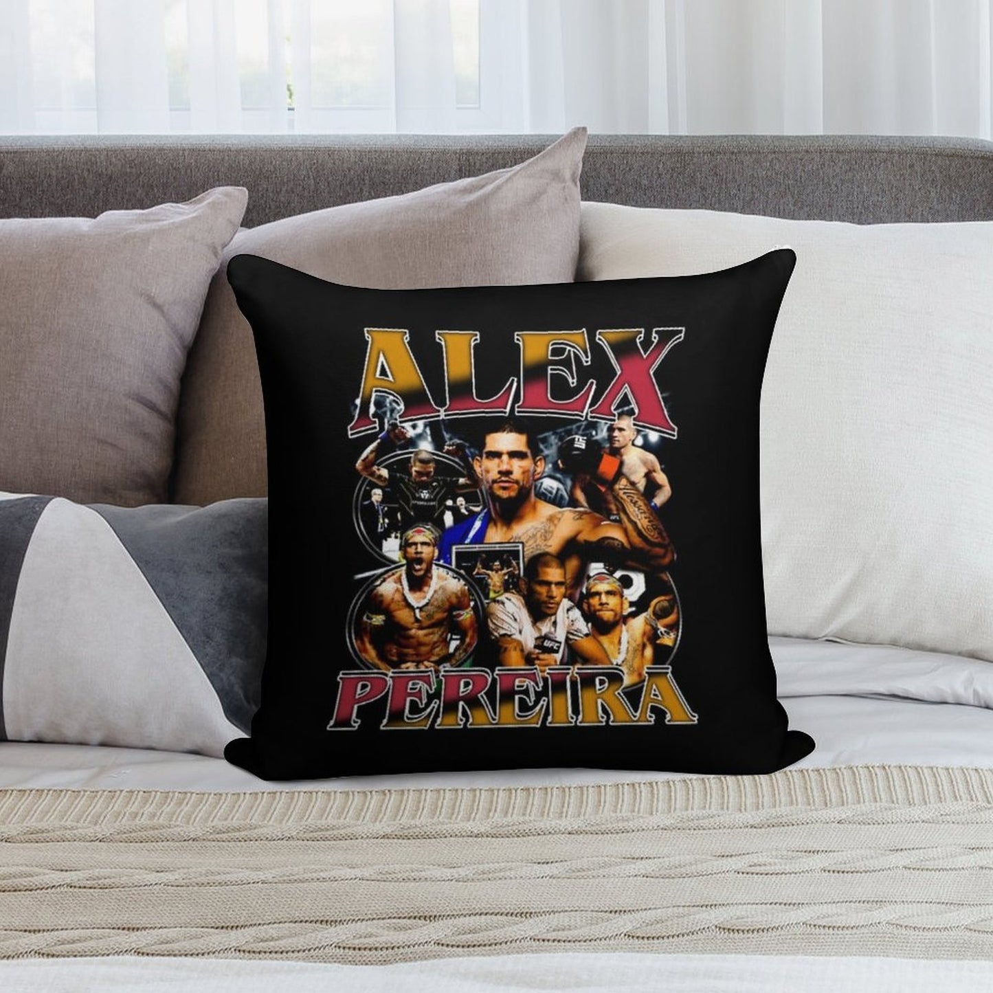 Alex Pereira Vintage Soft Style Accent Throw Pillow