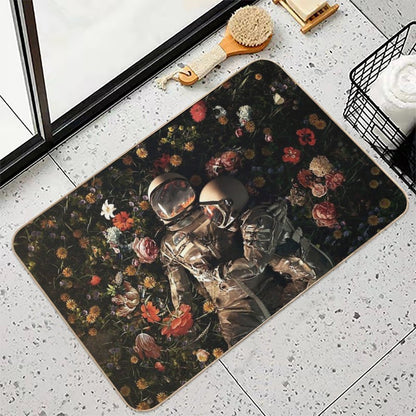 Garden Delights II  Dirt-Trapping Bath Mat