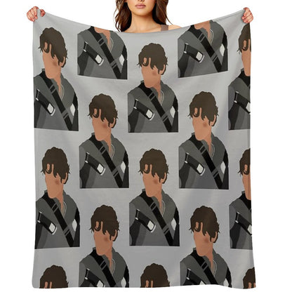 Bellamy The Heart Quick-dry Throw Blanket
