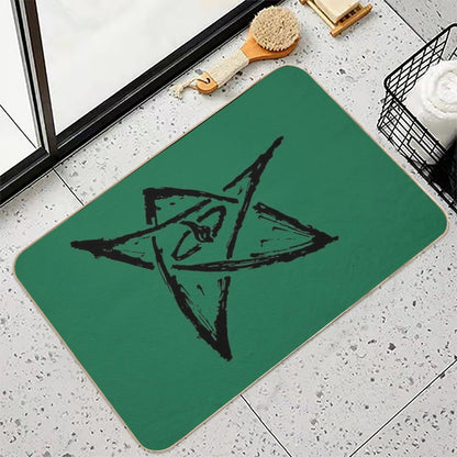 Call of Cthulhu, The Elder Sign - Ink Black  Anti-Trip Bath Mat