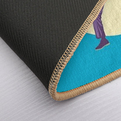 Jesus The Big Lebowski  Easy Maintenance Bath Mat