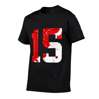 NUMBER 15 YEARS OLD 15TH BIRTHDAY  Versatile T-Shirt