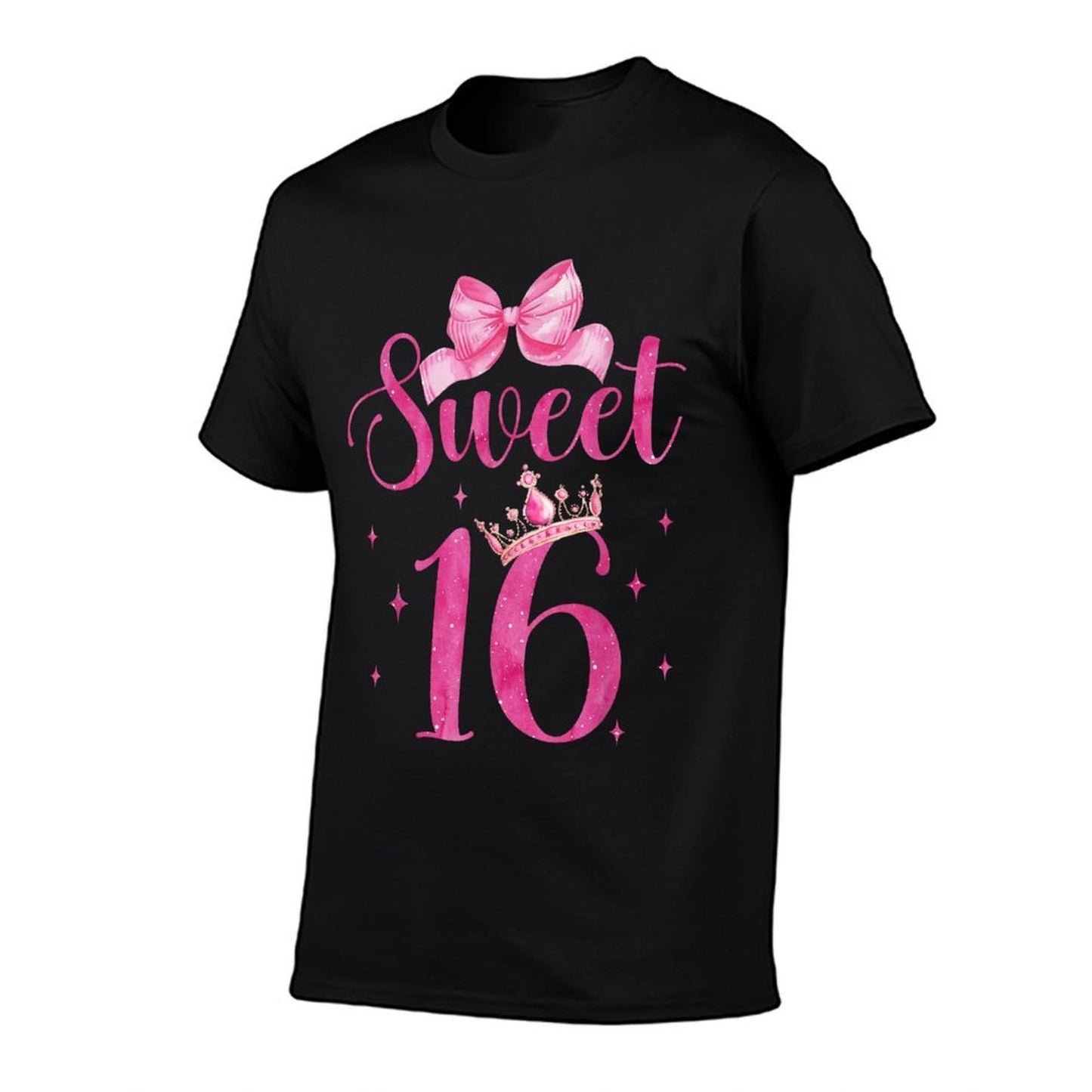 Sweet 16 Birthday Girl Coquette Aesthetic Pink Bow Birthday  Soft T-Shirt