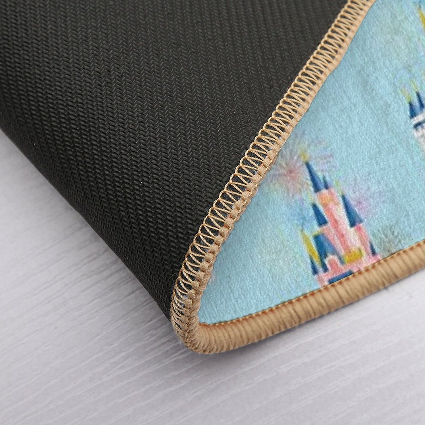 Fairytale Castle  Stain-Proof Bath Mat