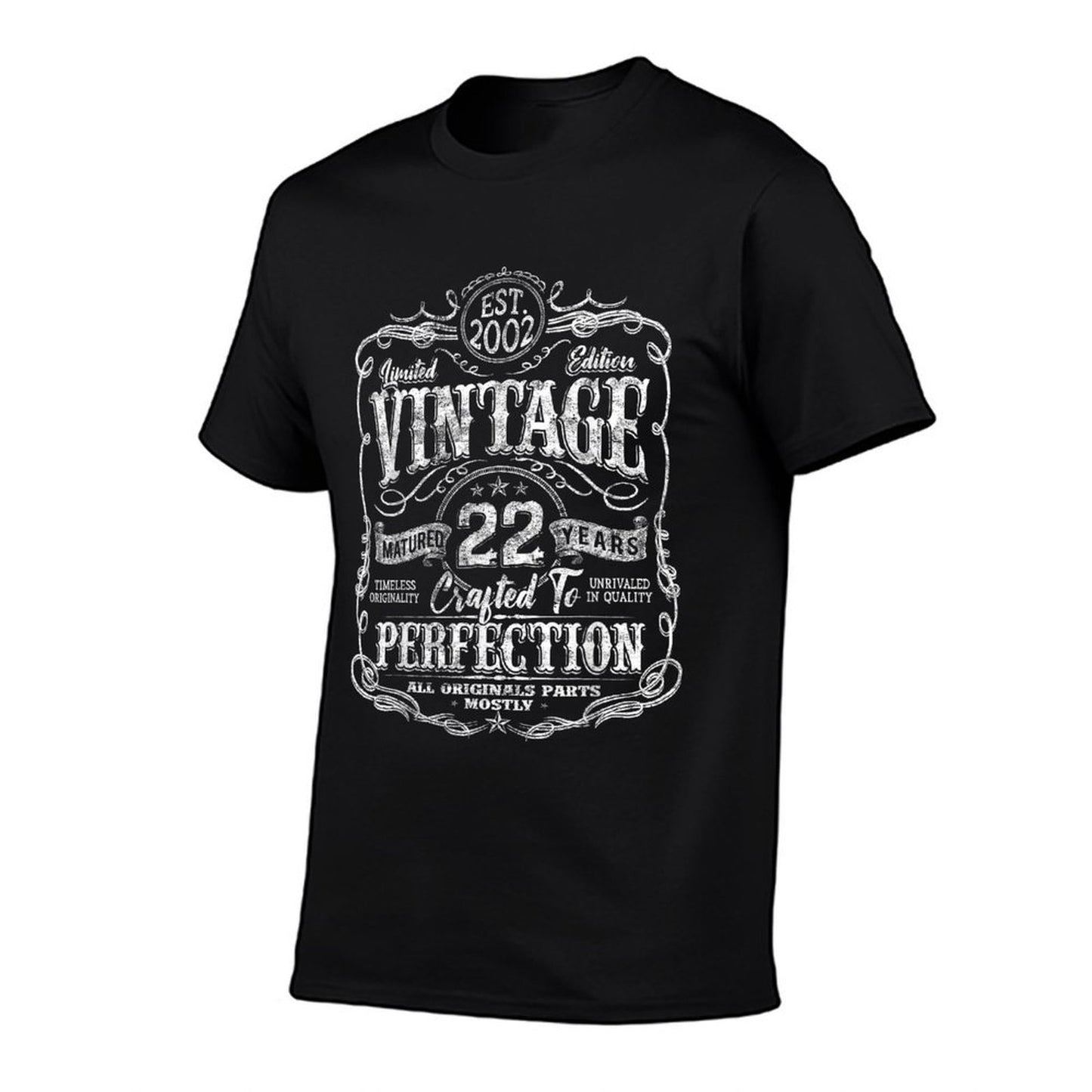 Vintage 2002 Limited Edition 22 Year Old 22nd Birthday  Durable T-Shirt