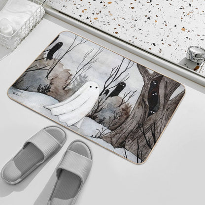 The Wild Wood  Fade-Resistant Bath Mat