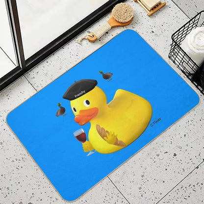 Frenchy The Duck Time  Eco-Friendly Bath Mat