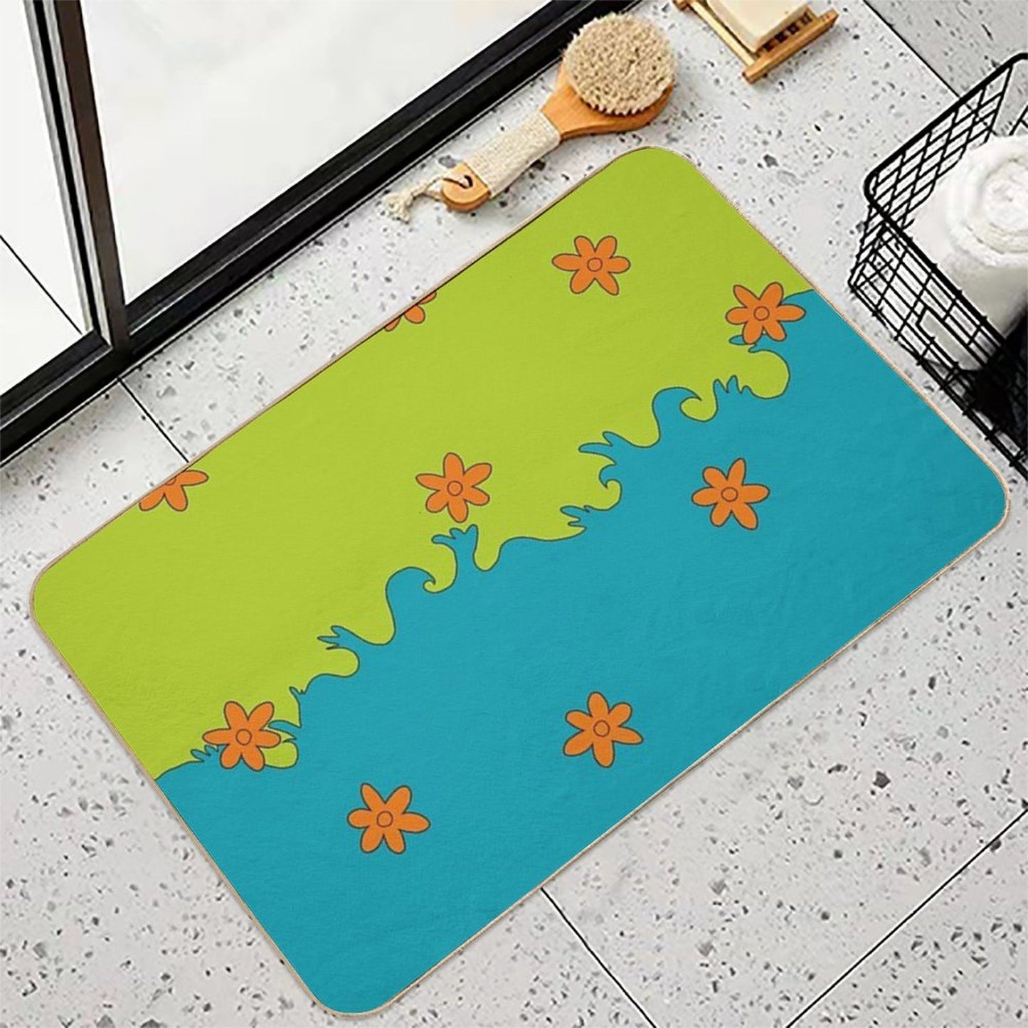 Mystery Pattern  High-Traffic Bath Mat