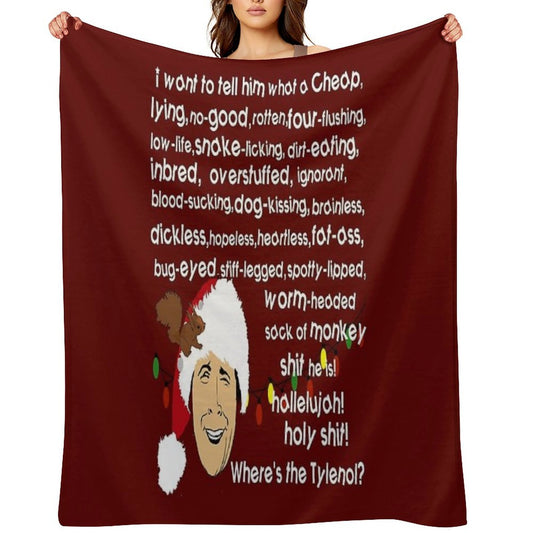 Clark Griswold Rant Gift-ready Throw Blanket