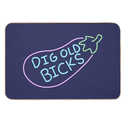 Dig Old Bicks  Multi-Purpose Bath Mat