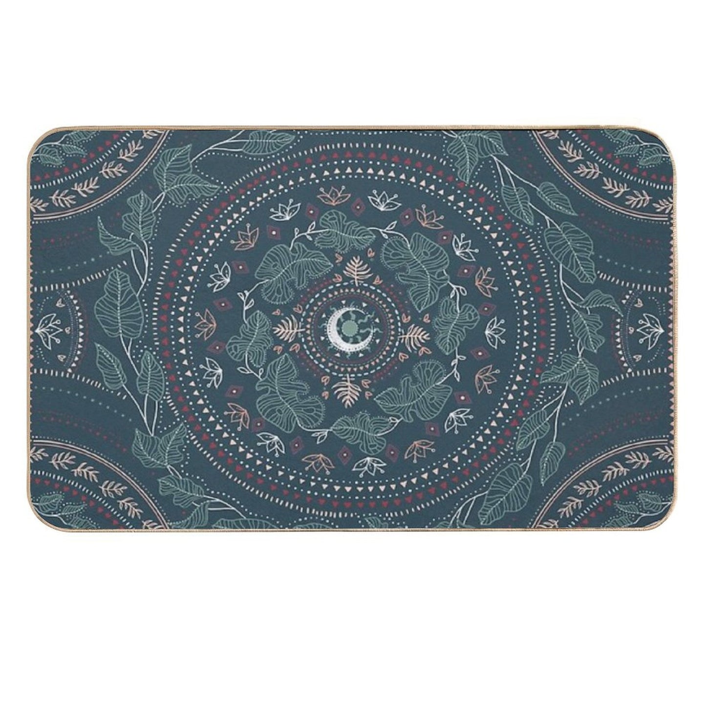 Plant Tapestry  Toxin-Free Bath Mat