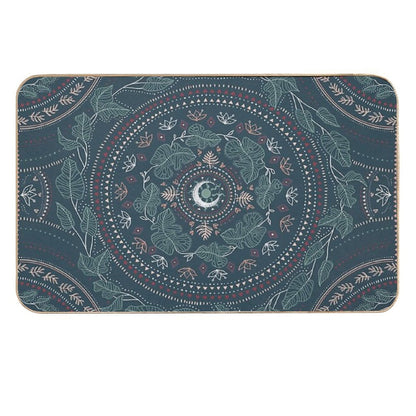 Plant Tapestry  Toxin-Free Bath Mat