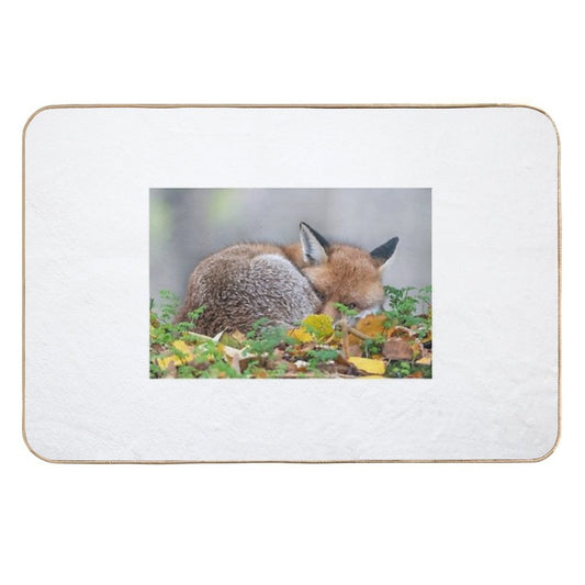 Red Fox  Easy Maintenance Bath Mat