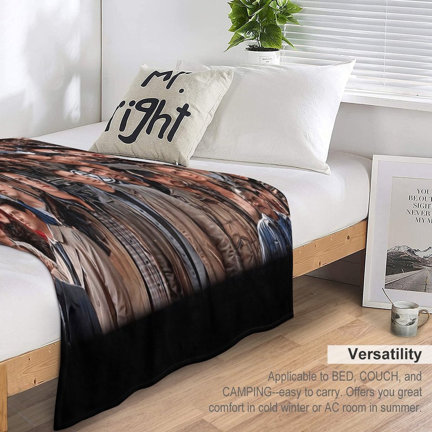 Ultimate Supernatural Collage Premium Throw Blanket