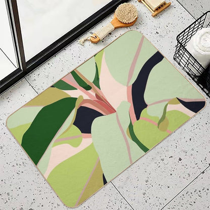 To Plant A Garden Is to Believe in Tomorrow #painting #illustration  Versatile Bath Mat