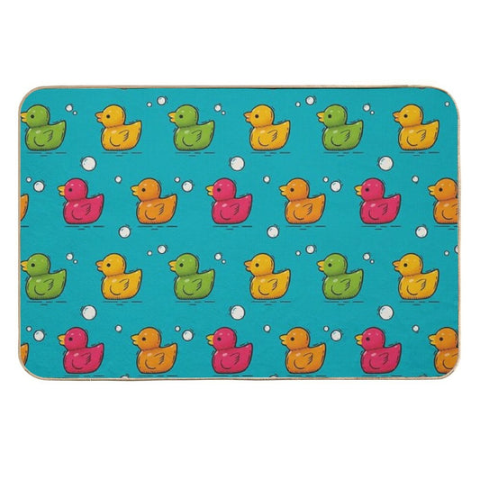 Quaky Bubble Pop In Rainbow Colors  Toxin-Free Bath Mat