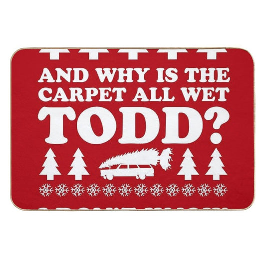 Soggy Christmas  Multi-Purpose Bath Mat