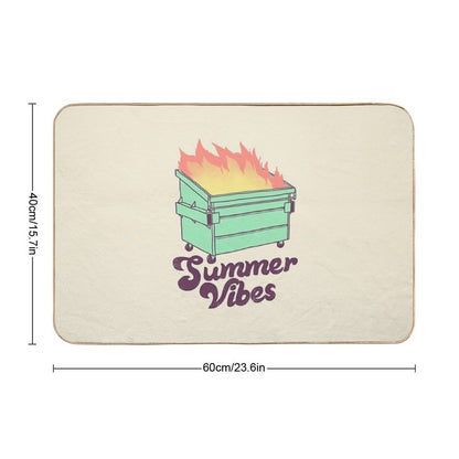 Summer Vibes  Versatile Bath Mat
