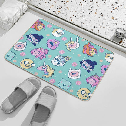 Adventure Time Friends 1  Easy To Clean Bath Mat