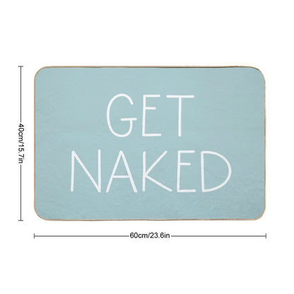Get Naked Aqua  Versatile Bath Mat
