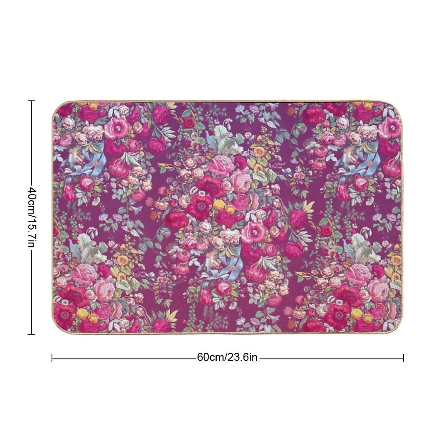 Bouquety  High-Traffic Bath Mat