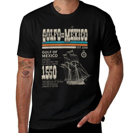 Golfo De México EST 1550 Origin Gulf of Mexico  Affordable Price T-Shirt