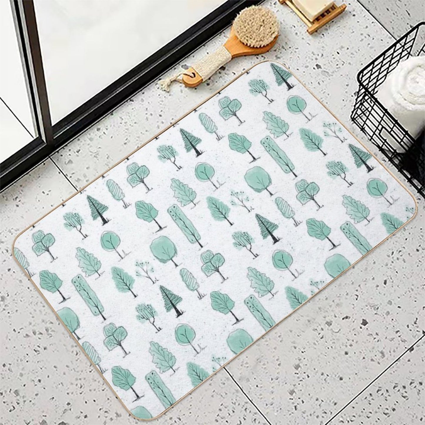 Trees Are Plenty  Eco-Friendly Bath Mat