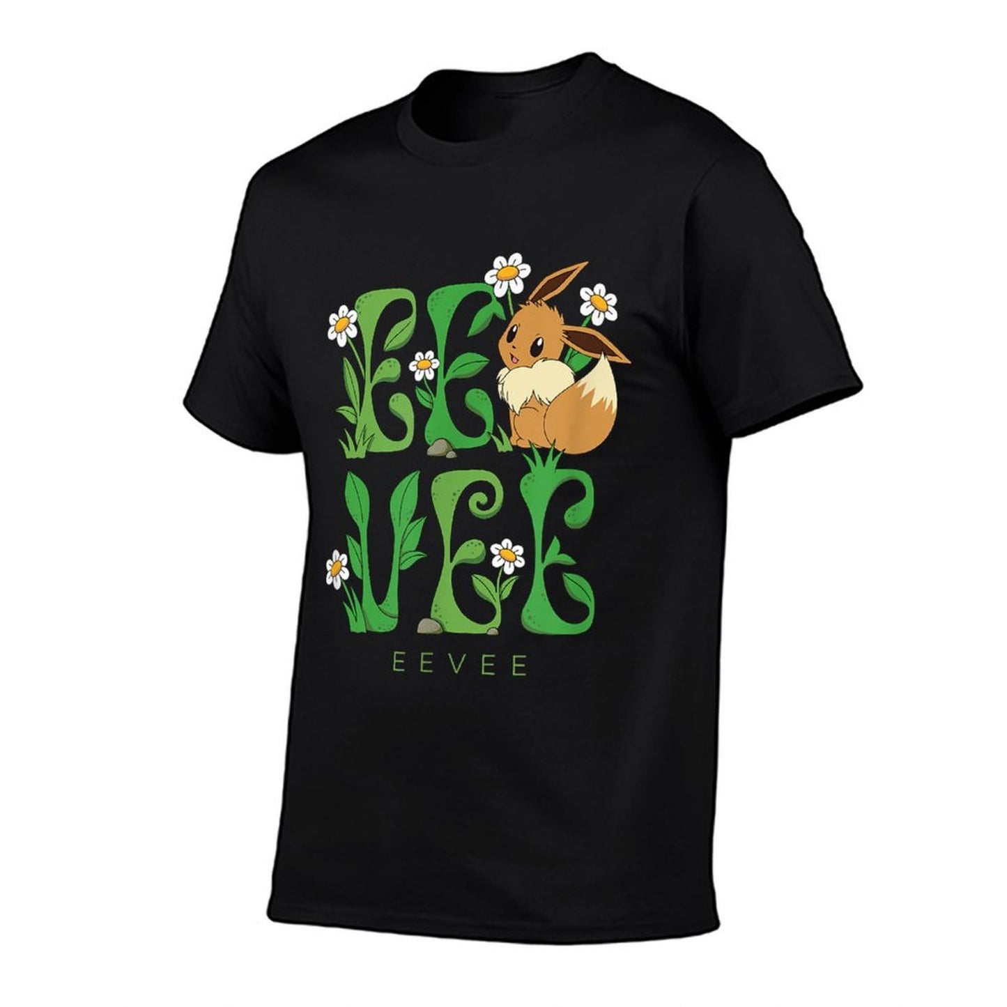 Pokémon - Eevee Floral First Generation Normal Type  Easy-care T-Shirt