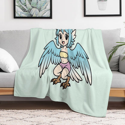 Kipi The Harpy Durable Throw Blanket