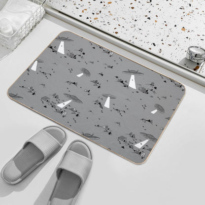 Abduction Party  Repositionable Bath Mat