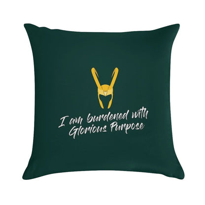 Glorious Purpose Soft Home Decor Throw Pillow