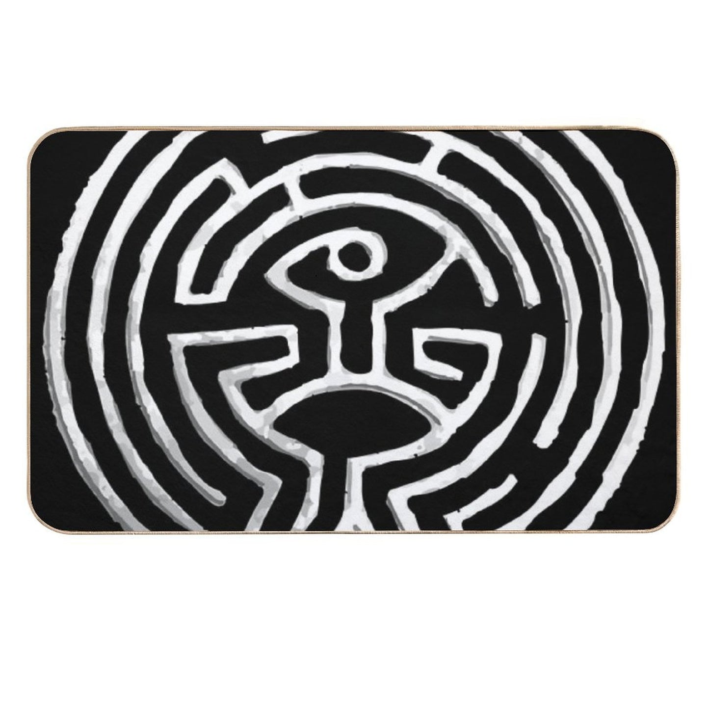 Westworld Maze  Easy Maintenance Bath Mat