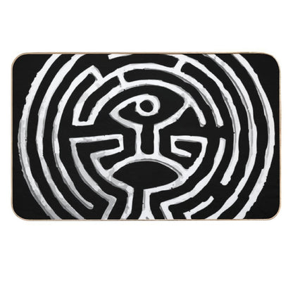 Westworld Maze  Easy Maintenance Bath Mat