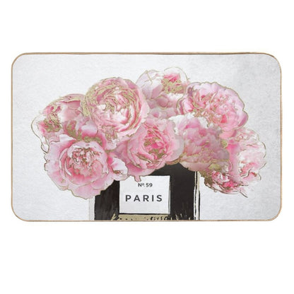 Pink Scented  Stain-Proof Bath Mat