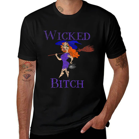 Wicked Bitch Halloween Premium  Affordable Price T-Shirt