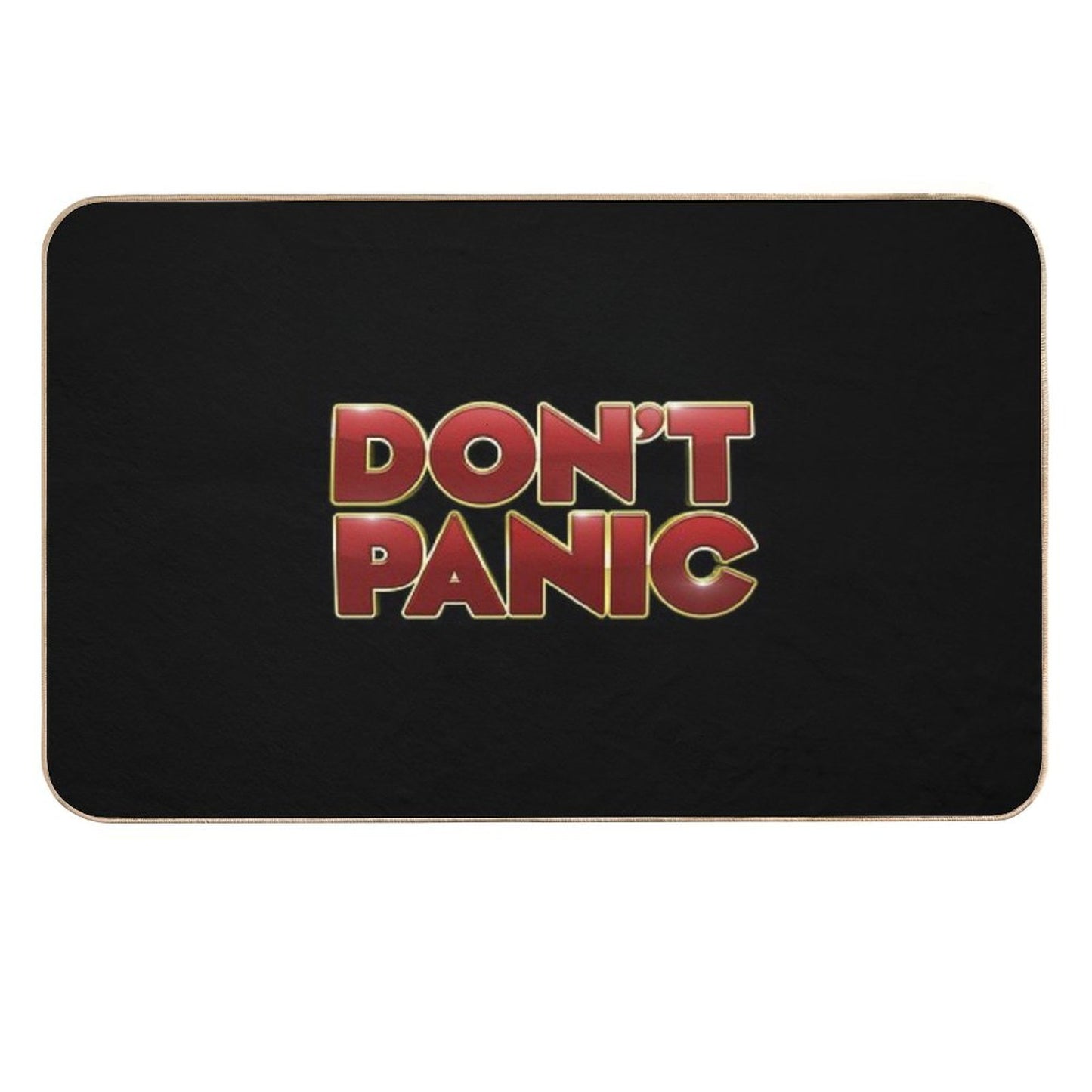 Don't Panic  Non-Slip Bath Mat