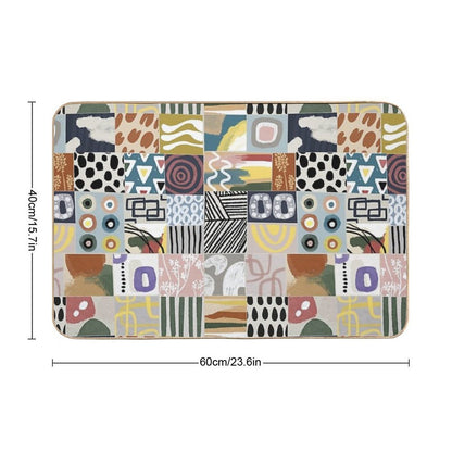 Afrika Art Design  Long-Lasting Bath Mat
