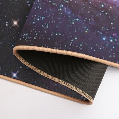 Cosmic Cotton Candy - Pink Stardust  Dirt-Trapping Bath Mat