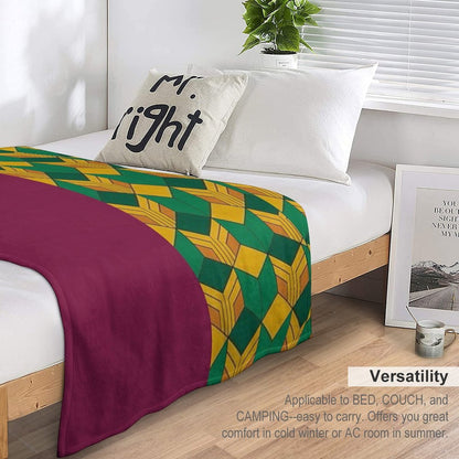 Tomioka Velvety-soft Throw Blanket