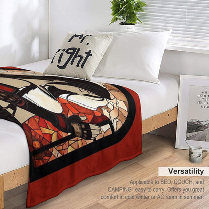 Stained Glass Tifa Comfort Throw Blanket